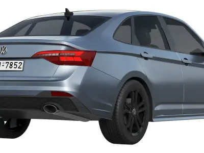 Volkswagen Jetta GLI 2022 3D model