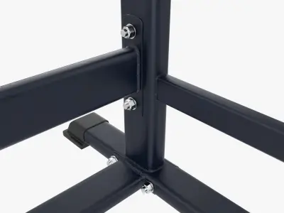 Fitness power cage multifunctional  3D model