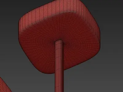 larose black 8 3D model