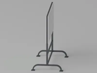 Football Soccer Tactical Board 3D model