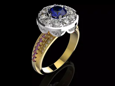 M RINGS N67 3D print model