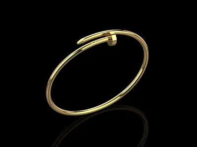 Juste un clou Bracelet 16 Size Small Version N187 3D print model