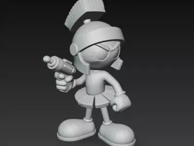 Marvin the Martian 3D print model