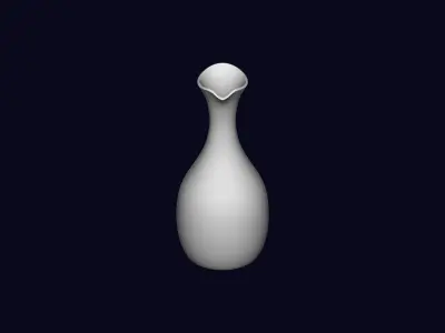Flower Vase Free 3D model shop