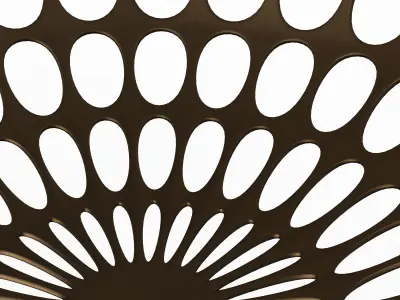 Sphere Ball 001 Low-poly 3D model