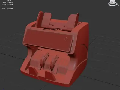 money Counter machine  3D model