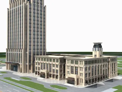 Building 70 3D model