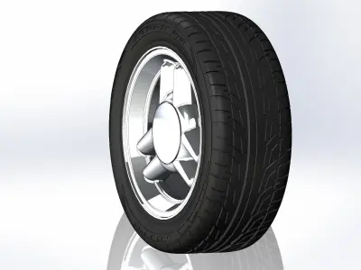 Wheels for scale model of Mk4 1995 3D print model