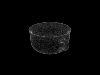 Anydrafts Bowl 05 Low-poly 3D model