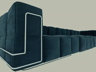 Urban Couch 3D model