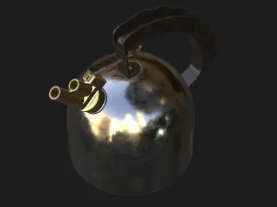 Bollitore Alessi 9091 3D model