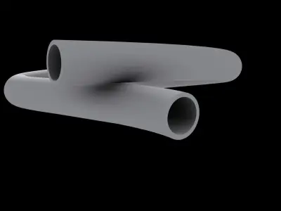 Tubular bells 3D model