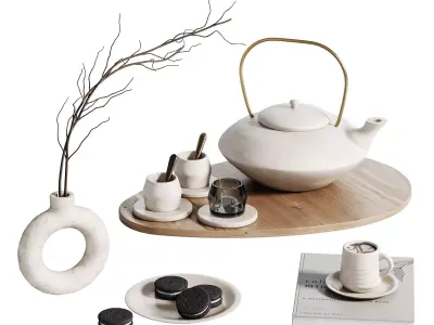 Decorative SET 03 3D model