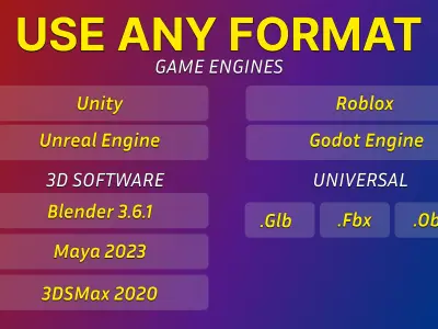 Low Poly Easter Eggs Chicken Pack 01 Low-poly 3D model