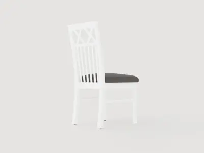 Rebecka Dining Chair Low-poly 3D model