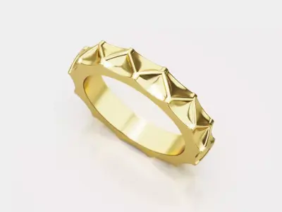 Cutting Ring 26 faces 3D print model 3D print model