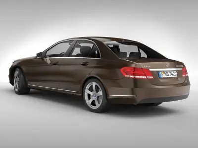 Mercedes Benz E Class 2014  3D model