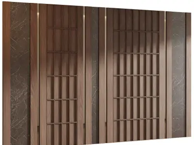 Decorative V78 Wall Panels 3D model