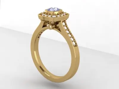 Halo Ring 3D print model buy