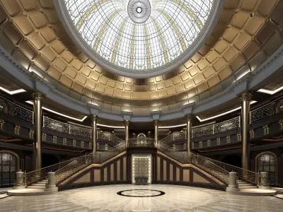 Palace Main Entrance Lobby  3D model