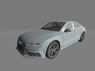 2015 Audi A7 Detailed Model 3D model