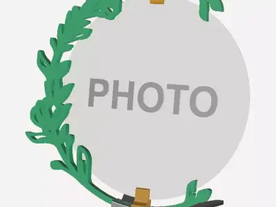 DESKTOP PHOTO FRAME 3D print model