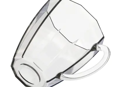 Premium Decagonal Tumbler 3D print model