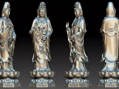 Guanyin  3D print model