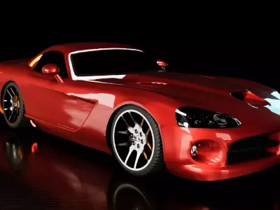 Dodge Viper Srt10 2003 3D model