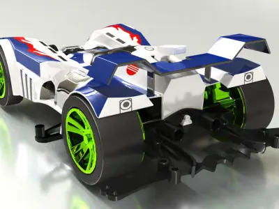 mini4wd 3dmod 3D model