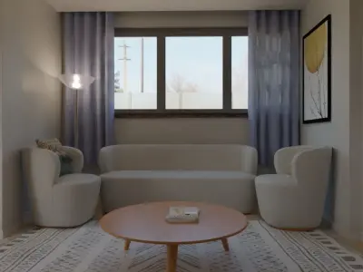 Living Free 3D model