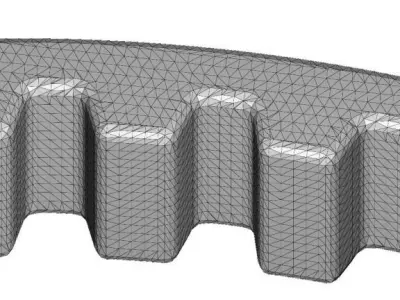 V-Belt Transmission 3D print model