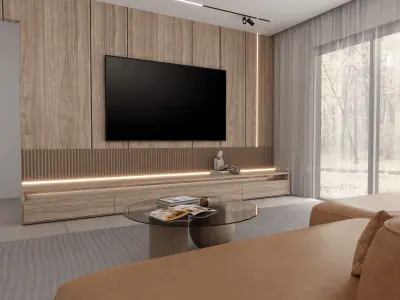 Apartment 4 Blender Scene  3D model