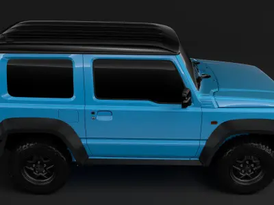 Suzuki Jimny Sierra JC 2020 3D model