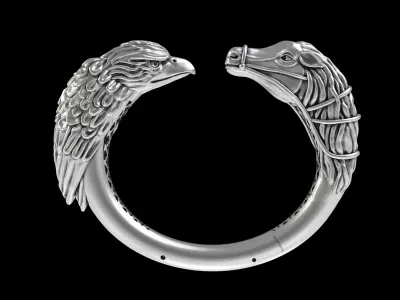 House bangle bracelet  3D print model