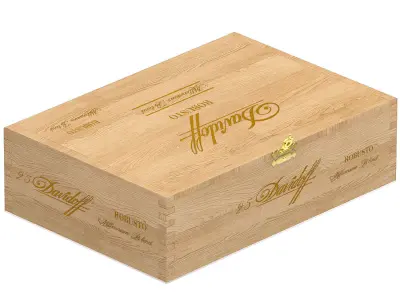 mavidoff millennium blend robusto box of 25 3D model