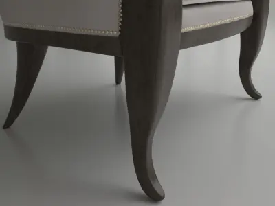 Classic premium chair 3D model
