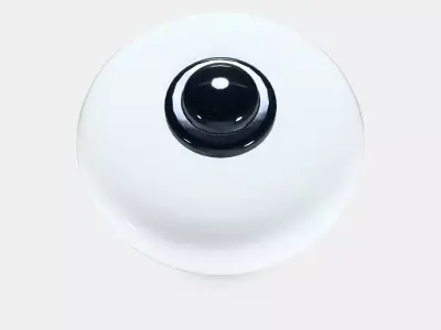 KLINGSTORP Knob Low-poly 3D model