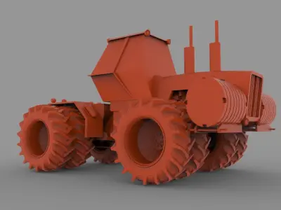 Allis-Chalmers 8550 3D print model