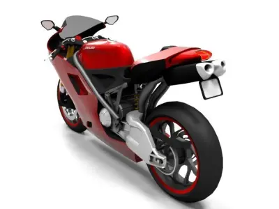 DUCATI 1198R 3D model