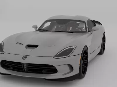 Dodge Viper GTS 3D model
