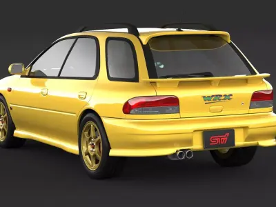 Subaru Impreza WRX STI 3D model