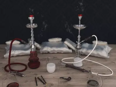 HOOKAH 3D 3D model