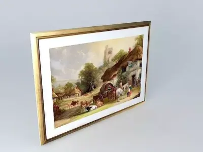 Old England 4 19th Century Devon Free 3D model