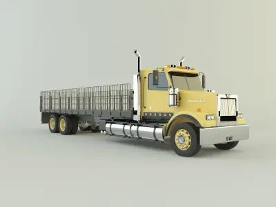 Western star 2018 4900SF truck 3D model