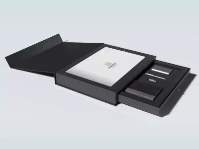 Present box Free low-poly 3D model