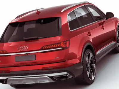 Audi Q7 2020 3D model