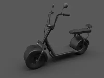 Scooter our generation 3D model