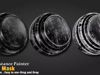 Dirt Smart Mask Substance 3d Painter Texture