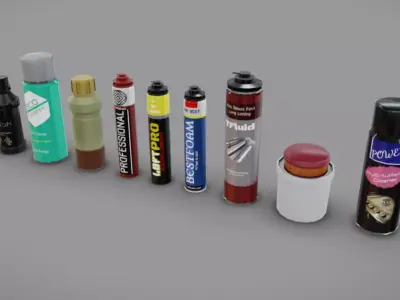 Tools Pack 10 Low-poly 3D model